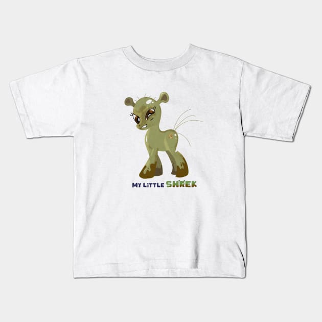 My Little Shrek Kids T-Shirt by UnseriousDesign